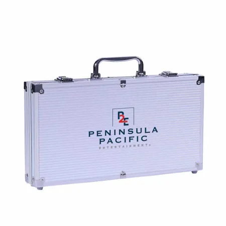 200ct Aluminum Poker Chip Cases - Imprint Now