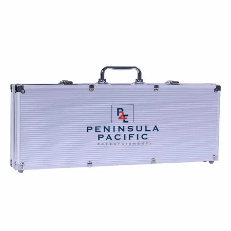 500ct Aluminum Poker Chip Cases - Imprint Now