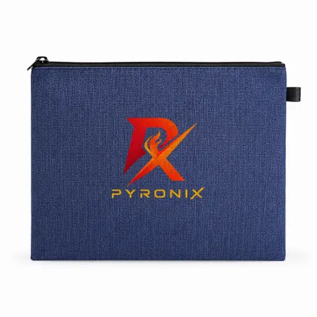 Fabric Zippered Document Bags - Imprint Now