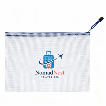 PolyWeave Zippered Document Bags - Imprint Now