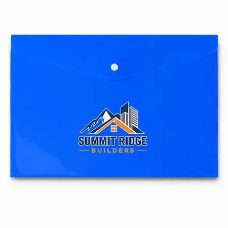 Button Document Holders - Imprint Now