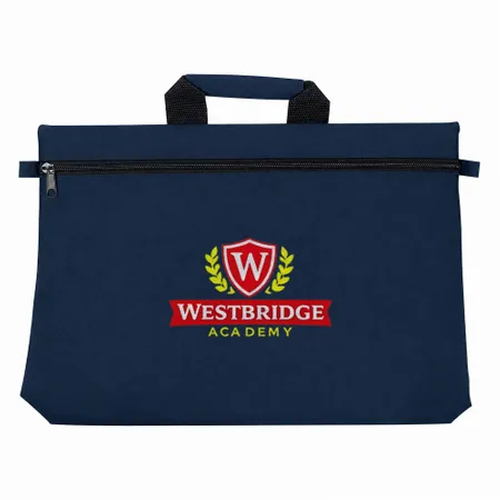 Polyester Zippered Document Bags - Imprint Now