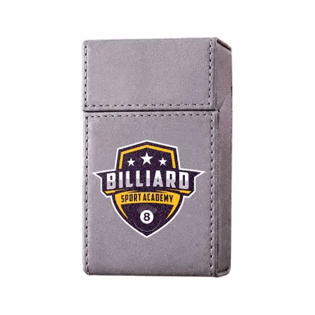 Flip Top PU Leather Full Bag Cigarette Cases - Imprint Now