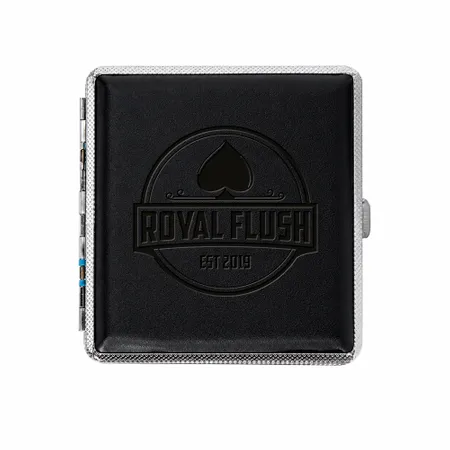 Leather Grain Metal Cigarette Cases - Imprint Now