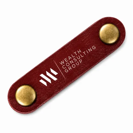 Leather Cable Tie Winders - Imprint Now