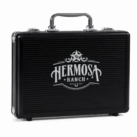 200ct Premium Aluminum Poker Chip Cases - Imprint Now