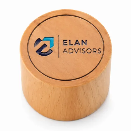 Round Wood Rubber Stamps - Imprint Now