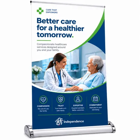 Desktop Roll Up Banner - Imprint Now