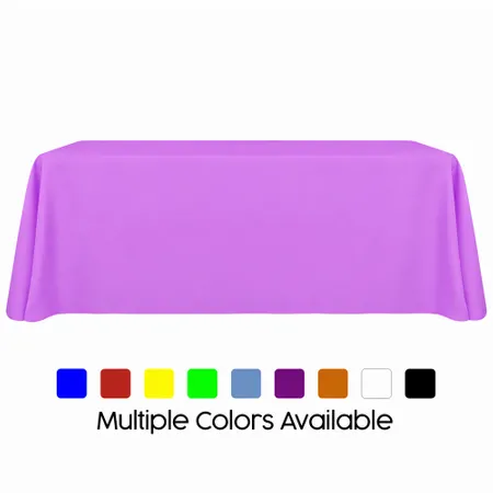 Blank Rectangle Table Throw Cover - Imprint Now