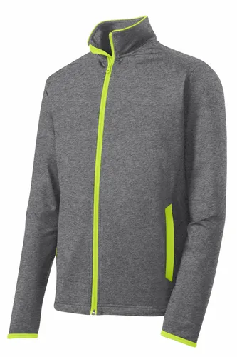 Charcoal Grey Heather/ Charge Green