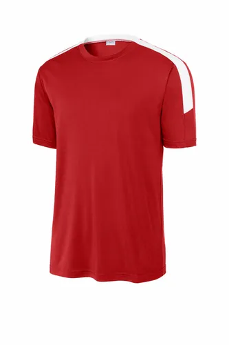 Deep Red/ White