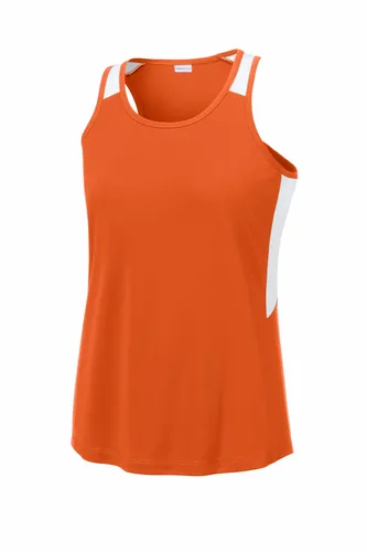Deep Orange/ White