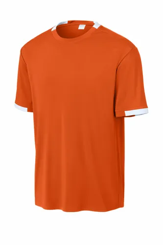 Deep Orange/ White