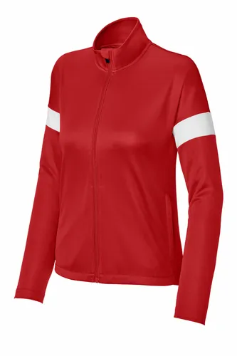 Deep Red/ White