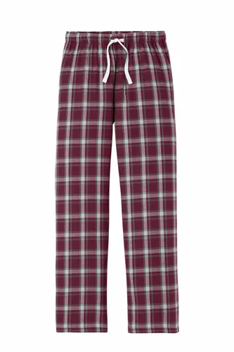Burgundy/ Grey Dress Plaid