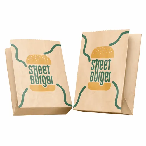 Kraft Paper Food Bag - Imprint Now