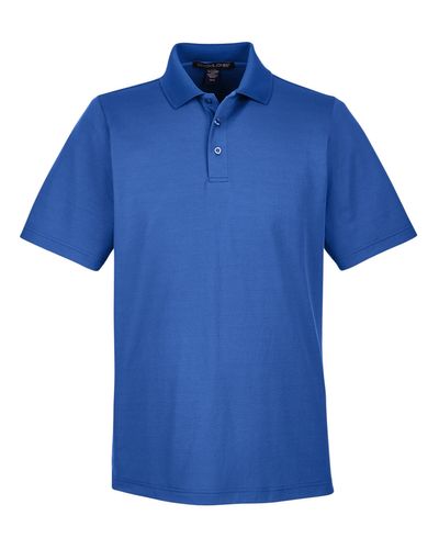 Devon & Jones CrownLux Performance Men's Plaited Polo - ImprintNow.Com