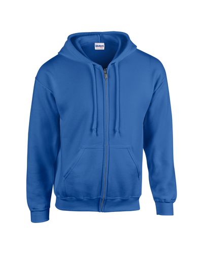 Gildan Adult Heavy Blend 8 oz., 50/50 Full-Zip Hooded Sweatshirt ...