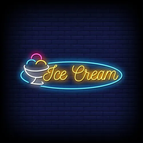 Ice Cream Shop Neon Sign - Imprint Now