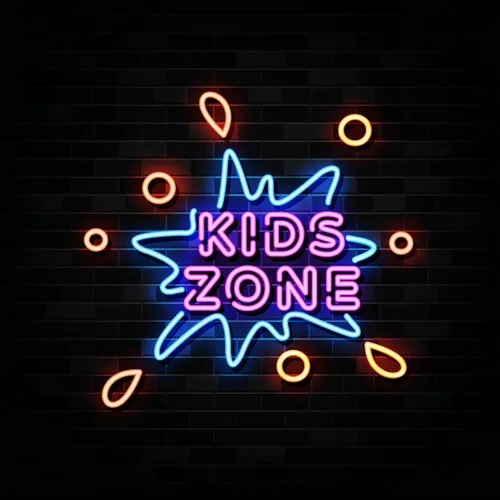 Kids Zone Neon Sign - Imprint Now