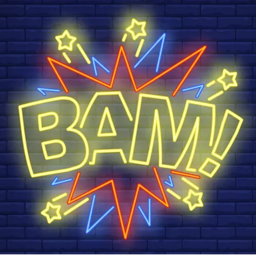 Bam Neon Sign - Imprint Now