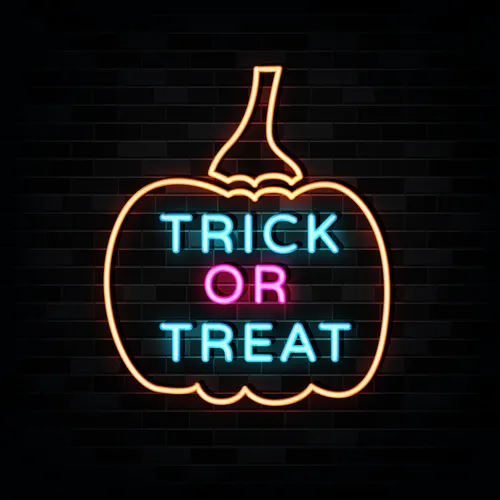 Pumpin Trick or Treat Neon Sign - Imprint Now