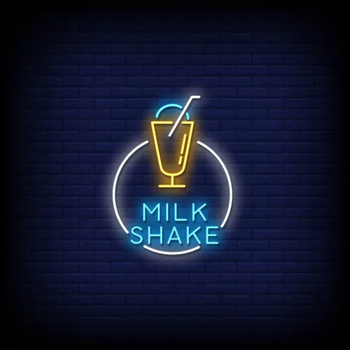 Milk Shake Neon Sign - Imprint Now