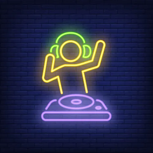 Dj Mixer Neon Sign - Imprint Now