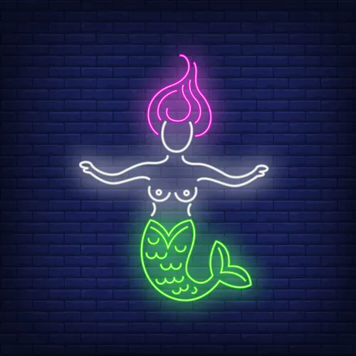 Mermaid Neon Sign - Imprint Now
