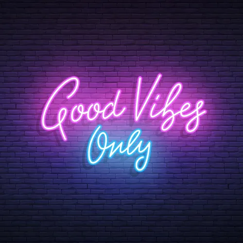Good Vibes Only Neon Sign - Imprint Now