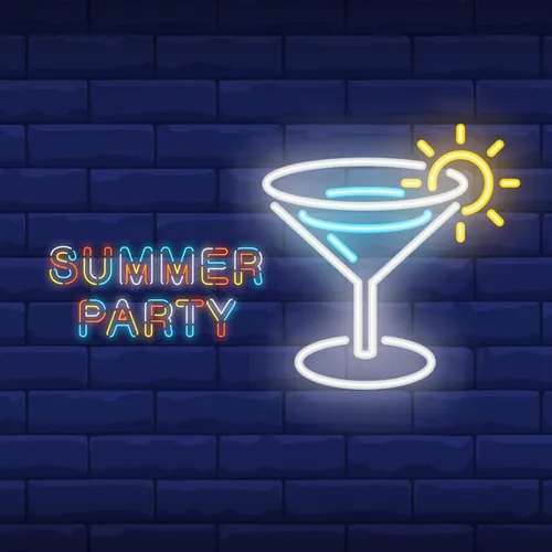 Summer Party Neon Sign - Imprint Now