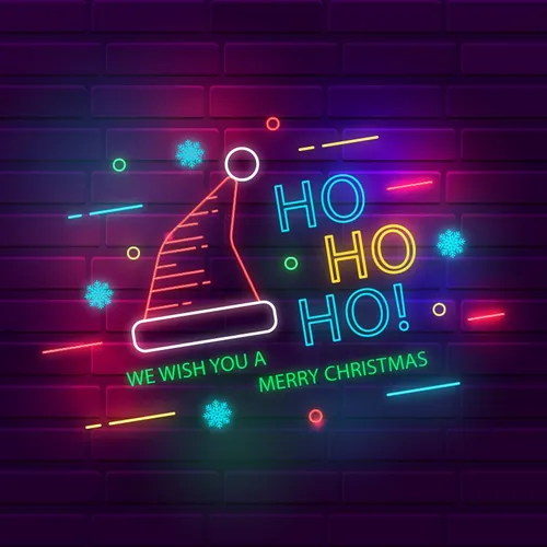 Wishing You a Merry Christmas Neon Sign - Imprint Now
