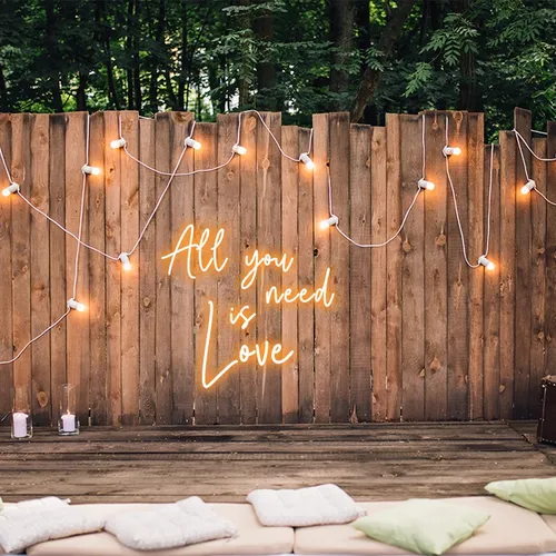 All You Need is Love Neon Sign - Imprint Now