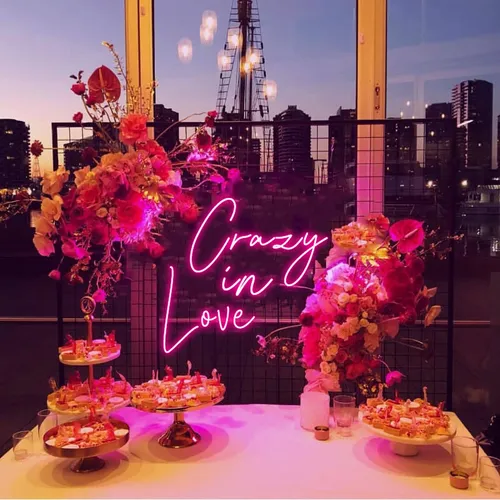 Crazy in Love Neon Sign - Imprint Now