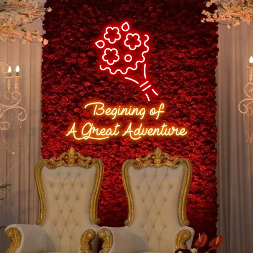 Beginning of a Great Adventure Neon Sign - Imprint Now