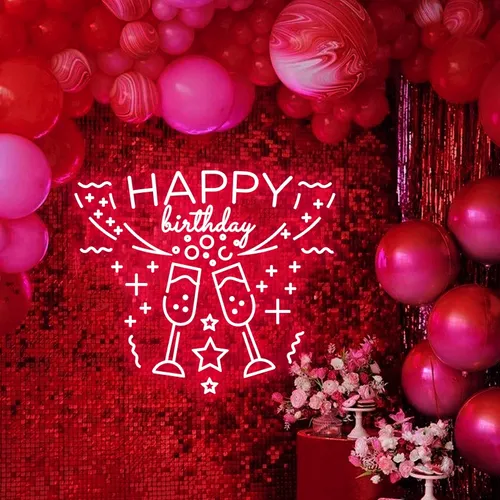 Birthday Cocktail Party Neon Sign - Imprint Now