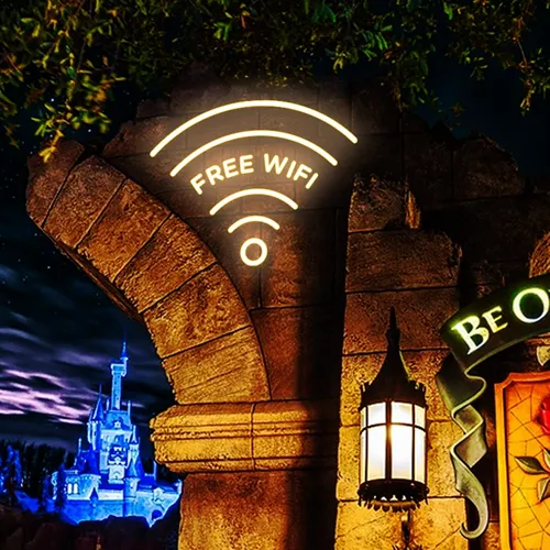 Free Wifi Neon Sign - Imprint Now