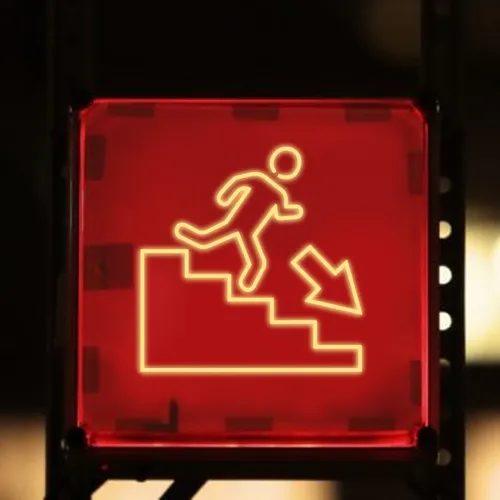 Emergency Exit Neon Sign - Imprint Now