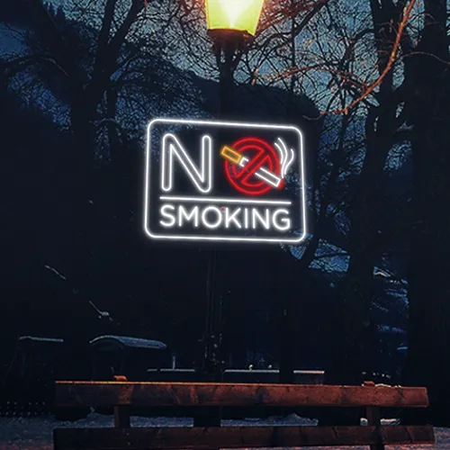No Smoking Neon Sign - Imprint Now