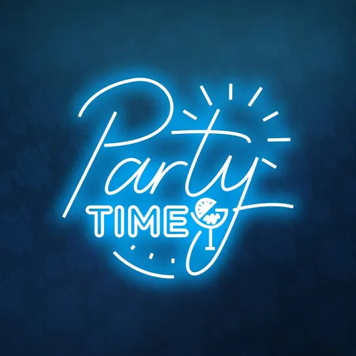 Party Time Neon Sign - Imprint Now