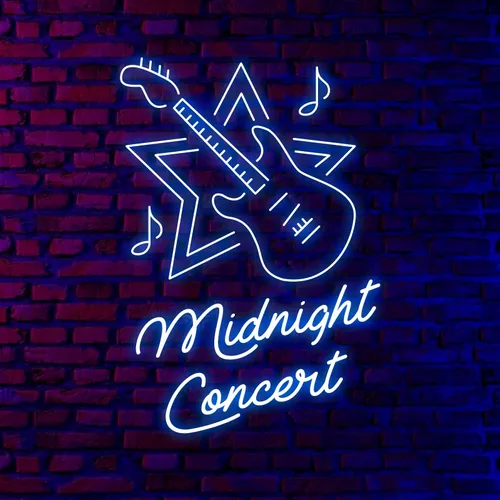 Midnight Concert Neon Sign - Imprint Now