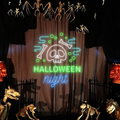 Halloween Night Neon Signs - Imprint Now