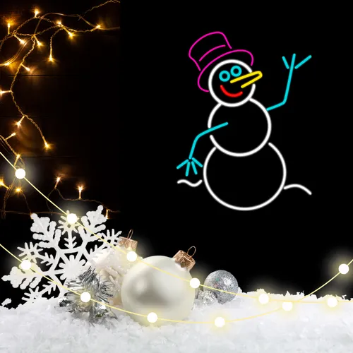 Frosty The Snowman Neon Sign - Imprint Now
