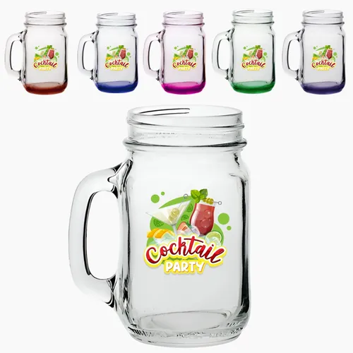Nostalgic Touch Mason Jars with Handles