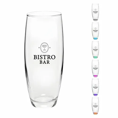 Sparkling Elegance Stemless Champagne Flutes