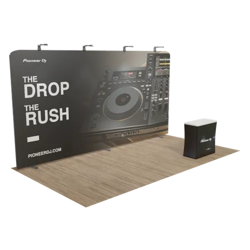 Custom Zip Up Trade Show Display 20' x 10' - Imprint Now