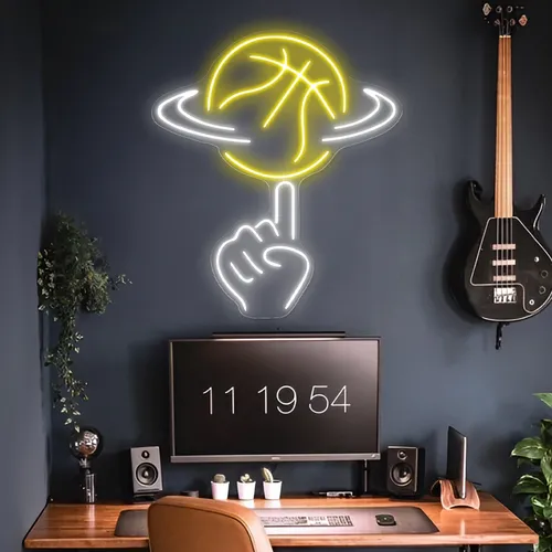 Ball Toss Neon Sign - Imprint Now