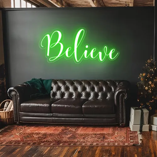 Believe Neon Sign - Imprint Now