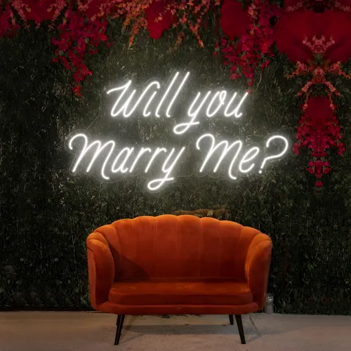 Will You Marry Me LED Neon Sign - Imprint Now