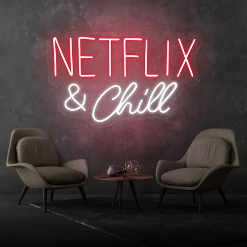 Netflix and Chill Neon Sign - Imprint Now